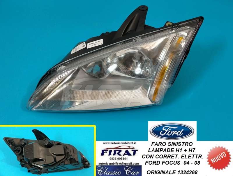 FARO FORD FOCUS 04 - 08 H1+H7 SX (1324268)